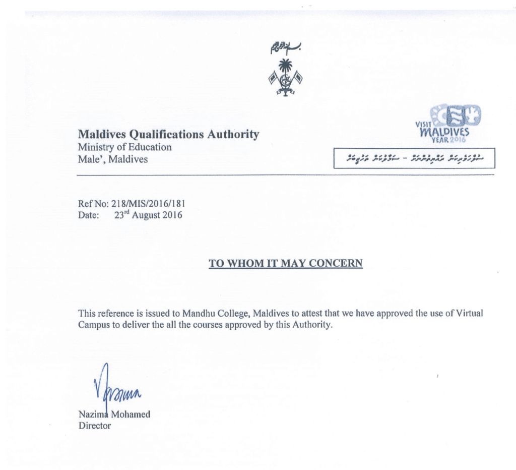 MQA-Letter-for-Mandhu-College-virtual